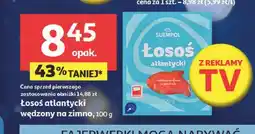 Auchan Łosoś atlantycki wędzony na zimno, 100 g oferta