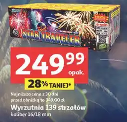 Auchan Star Traveler Wyrzutnia 139 strzałów oferta