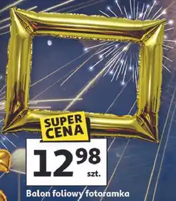 Auchan Balon foliowy foto ramka oferta
