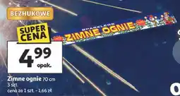 Auchan Zimne ognie 70 cm 3 szt oferta