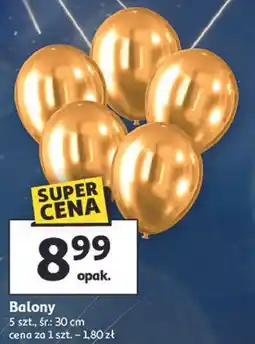 Auchan Balony (zestaw 5 szt., śr. 30 cm) oferta