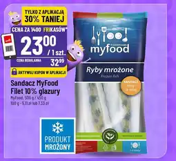 Polomarket Sandacz MyFood Filet 10% glazury MyFood oferta
