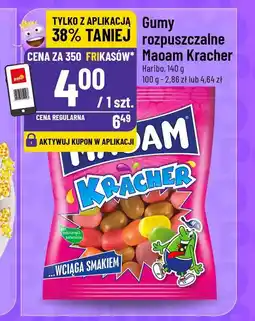 Polomarket Gumy rozpuszczalne Maoam Kracher Haribo oferta