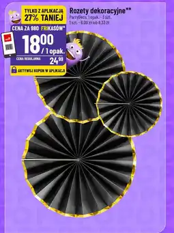 Polomarket Rozety dekoracyjne Party Deco oferta