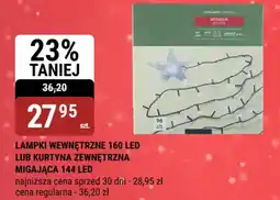 bi1 Lampki wewnętrzne 160 led lub kurtyna zewnętrzna oferta