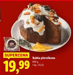 Lidl Babka piernikowa 600 g oferta