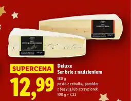 Lidl Ser brie z nadzieniem pesto z cebulką oferta