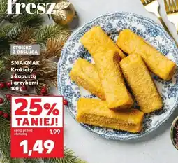 Kaufland Krokiety z kapustą i grzybami oferta
