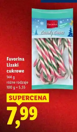 Lidl Lizaki cukrowe Candy Canes oferta
