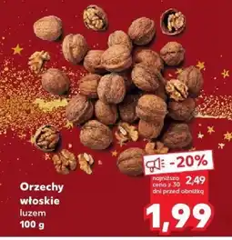 Kaufland Orzechy włoskie luzem oferta
