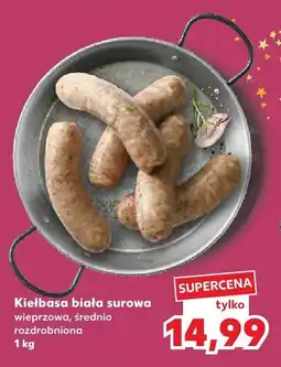 Kaufland Kiełbasa biała surowa wieprzowa, średnio rozdrobniona oferta