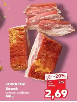 Kaufland Boczek surowy, wędzony oferta