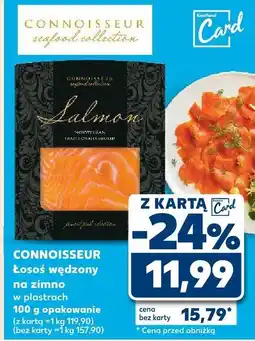 Kaufland Łosoś wędzony na zimno w plastrach oferta