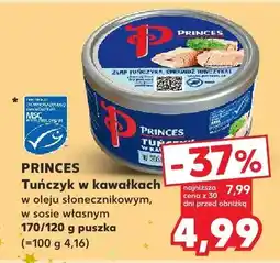 Kaufland Tuńczyk w kawałkach w oleju słonecznikowym oferta