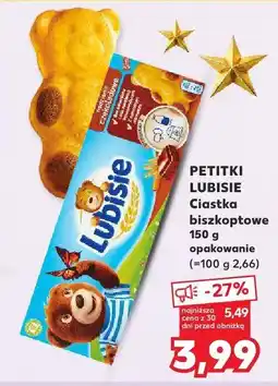 Kaufland Ciastka biszkoptowe LUBISIE oferta