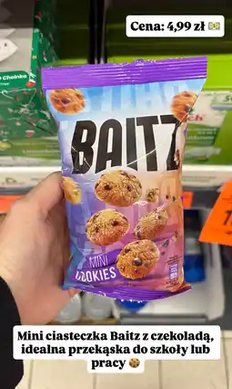 Biedronka Mini ciasteczka z czekoladą oferta