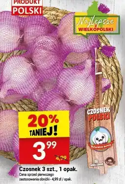 Twój Market Czosnek 3 szt., 1 opak oferta
