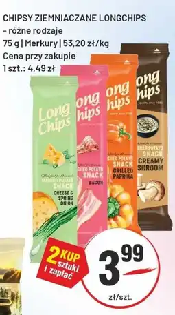 Sedal Chipsy ziemniaczane longchips Merkury oferta