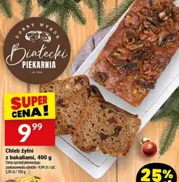 Twój Market Chleb żytni z bakaliami, 400 g oferta