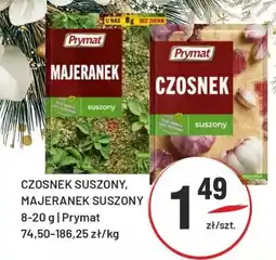 Sedal Czosnek suszony, majeranek suszony prymat oferta