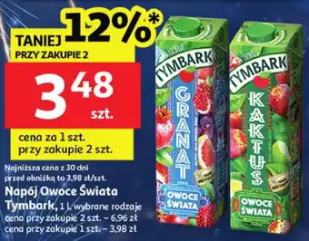 Auchan Napój Tymbark oferta