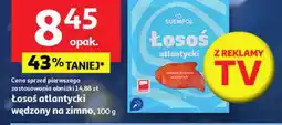 Auchan Łosoś wędzony Suempol oferta