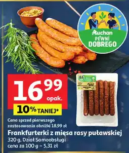 Auchan Frankfurterki Pewni Dobrego oferta
