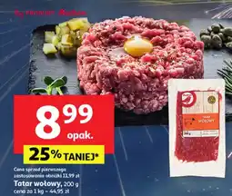 Auchan Tatar wołowy oferta