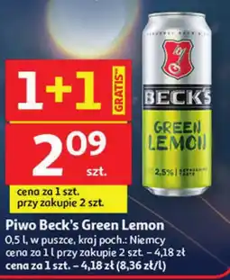 Auchan Piwo Beck's oferta