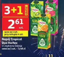 Auchan Napój Hortex oferta