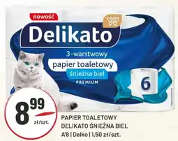 Sedal Papier toaletowy delikato śnieżna biel a'8 delko oferta