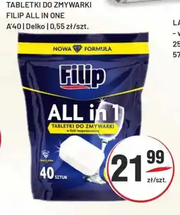 Sedal Tabletki do zmywarki filip all in one a'40 delko oferta