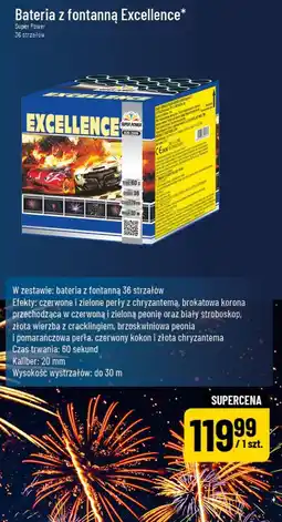 Polomarket Bateria z fontanną Excellence oferta