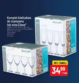 Polomarket Komplet kieliszków do szampana lub wina Elena (6 szt.) oferta