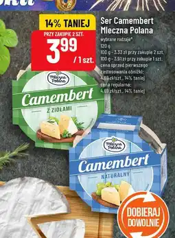 Polomarket Ser Camembert Mleczna Polana oferta