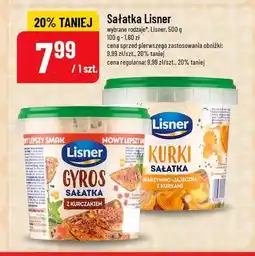 Polomarket Sałatka Lisner (Gyros z kurczakiem, Kurki warzywno-jajeczna z kurkami) oferta