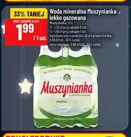 Polomarket Woda mineralna Muszynianka lekko gazowana oferta