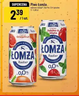 Polomarket Piwo Łomża Radler (Grejpfrut, Jabłko & Mięta) oferta