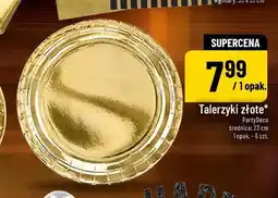 Polomarket Talerzyki złote (23 cm) oferta