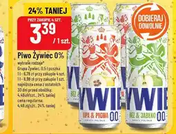Polomarket Żywiec 0% - różne smaki (Lipa & Pigwa, Bez & Jabłko) oferta