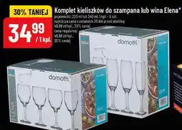 Polomarket Komplet kieliszków do szampana lub wina Elena 6 szt. (220 ml lub 340 ml) oferta