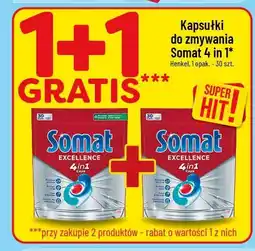 Polomarket Kapsułki do zmywania Somat 4 in 1 oferta