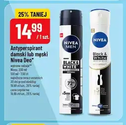 Polomarket Antyperspirant damski lub męski Nivea Deo oferta