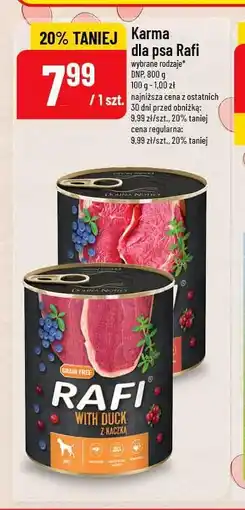 Polomarket Karma dla psa Rafi oferta