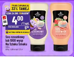 Polomarket Sos czosnkowy lub 1000 wysp Na Szlaku Smaku (450g) oferta