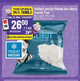 Polomarket Halibut porcje filetów bez skóry Family Fish oferta