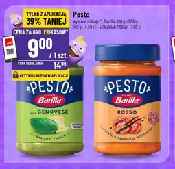 Polomarket Pesto Barilla (różne rodzaje) oferta