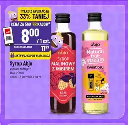Polomarket Syrop Abjo (malinowy z imbirem / kwiat bzu) oferta