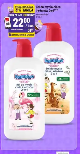Polomarket Żel do mycia ciała i włosów 2w1 Bambino oferta