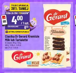 Polomarket Ciastka Dr Gerard Kremisie Milk lub Tartaette oferta
